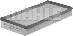 MAHLE LX 504 - Повітряний фільтр autozip.com.ua