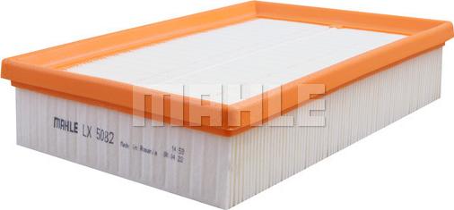MAHLE LX 5082 - Повітряний фільтр autozip.com.ua