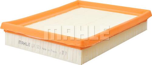 MAHLE LX 523 - Повітряний фільтр autozip.com.ua