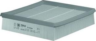 MAHLE LX 615 - Повітряний фільтр autozip.com.ua