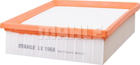 MAHLE LX 1968 - Повітряний фільтр autozip.com.ua