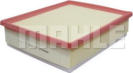 MAHLE LX 1656 - Повітряний фільтр autozip.com.ua