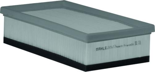 MAHLE LX 1617 - Повітряний фільтр autozip.com.ua