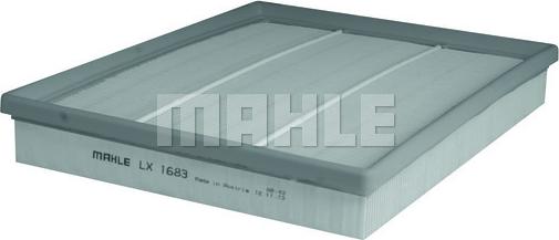 MAHLE LX 1683 - Повітряний фільтр autozip.com.ua