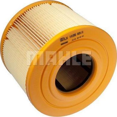 MAHLE LX 1035 - Повітряний фільтр autozip.com.ua