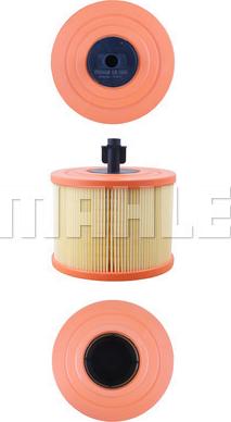 MAHLE LX 1035 - Повітряний фільтр autozip.com.ua