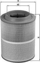 MAHLE LX 1072 - Повітряний фільтр autozip.com.ua