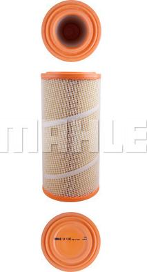 MAHLE LX 1142 - Повітряний фільтр autozip.com.ua