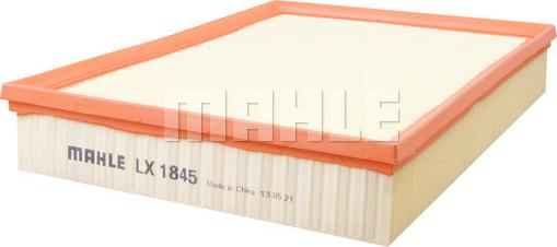 MAHLE LX 1845 - Повітряний фільтр autozip.com.ua