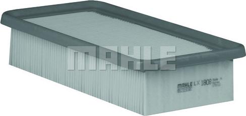 MAHLE LX 1808 - Повітряний фільтр autozip.com.ua