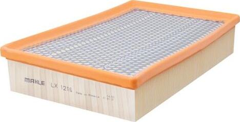 MAHLE LX 1216 - Повітряний фільтр autozip.com.ua