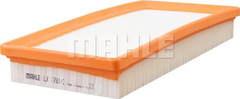 MAHLE LX 1781/2 - Повітряний фільтр autozip.com.ua