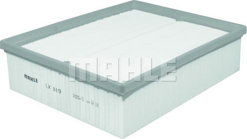 MAHLE LX 819 - Повітряний фільтр autozip.com.ua
