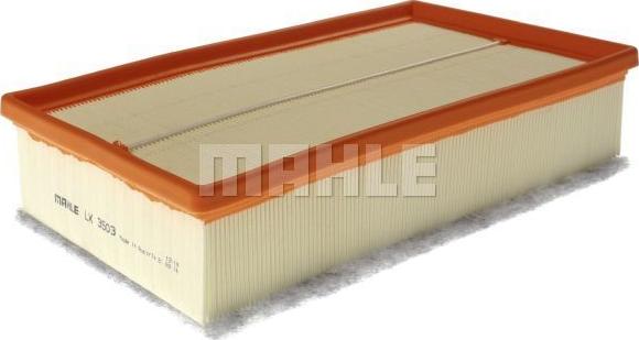 MAHLE LX 3503 - Повітряний фільтр autozip.com.ua