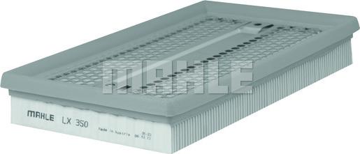 MAHLE LX 350 - Повітряний фільтр autozip.com.ua
