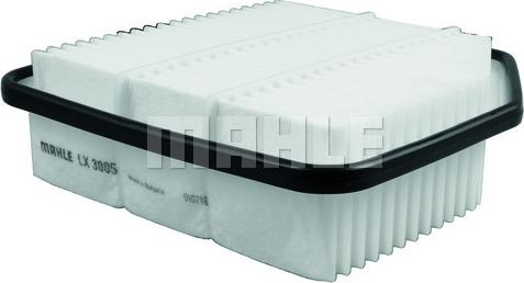 MAHLE LX 3005 - Повітряний фільтр autozip.com.ua