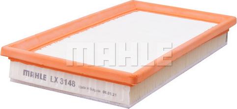 MAHLE LX 3148 - Повітряний фільтр autozip.com.ua