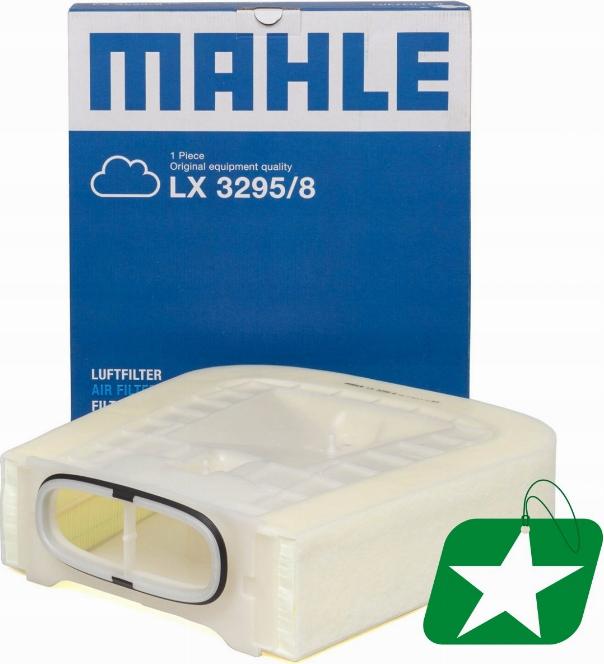 MAHLE LX 3295/8 - Повітряний фільтр autozip.com.ua