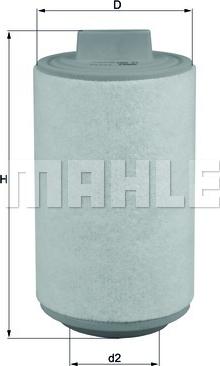 MAHLE LX 3251 - Повітряний фільтр autozip.com.ua