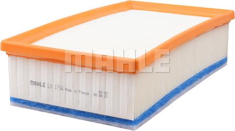 MAHLE LX 3754 - Повітряний фільтр autozip.com.ua