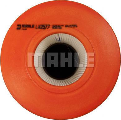 MAHLE LX 2577 - Повітряний фільтр autozip.com.ua