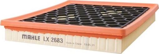 MAHLE LX 2683 - Повітряний фільтр autozip.com.ua