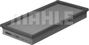 MAHLE LX 2062 - Повітряний фільтр autozip.com.ua