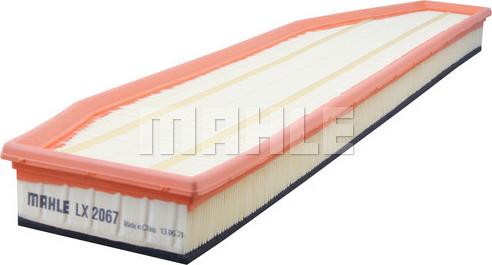 MAHLE LX 2067 - Повітряний фільтр autozip.com.ua