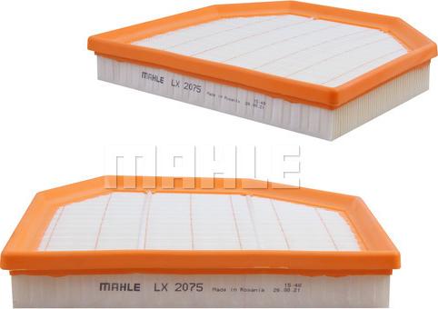 MAHLE LX 2075 - Повітряний фільтр autozip.com.ua