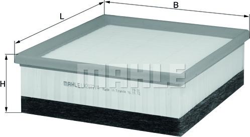 MAHLE LX 2077/4 - Повітряний фільтр autozip.com.ua