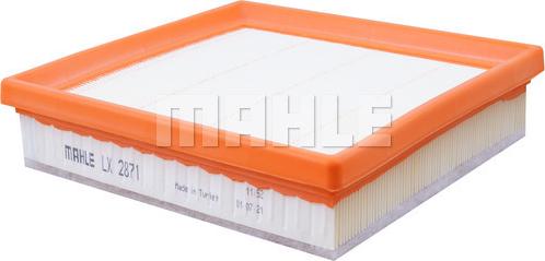 MAHLE LX 2871 - Повітряний фільтр autozip.com.ua