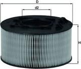 MAHLE LX 759 - Повітряний фільтр autozip.com.ua