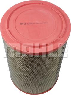 MAHLE LX 714 - Повітряний фільтр autozip.com.ua