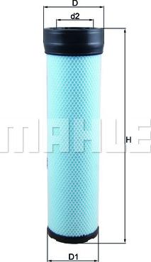 MAHLE LXS 256 - Фільтр додаткового повітря autozip.com.ua