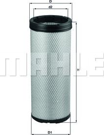 MAHLE LXS 224 - Фільтр додаткового повітря autozip.com.ua