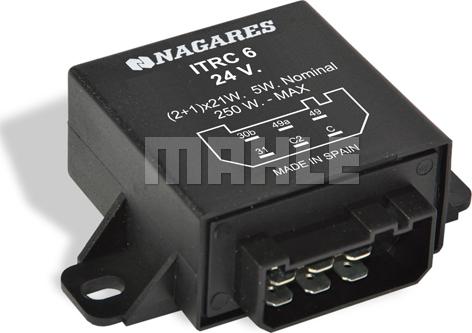 MAHLE MFL 36 - Переривник покажчиків повороту autozip.com.ua