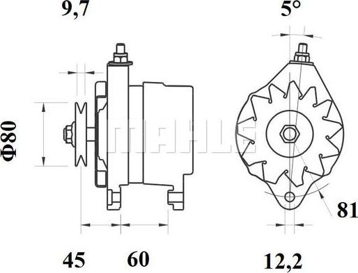 MAHLE MG 16 - Генератор autozip.com.ua