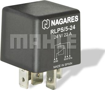 MAHLE MR 98 - Реле, робочий струм autozip.com.ua