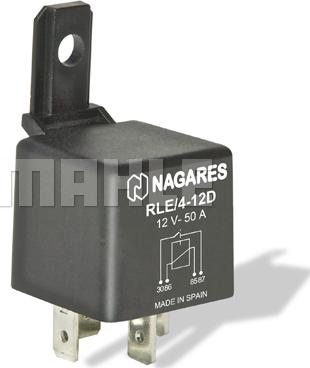 MAHLE MR 44 - Реле, робочий струм autozip.com.ua
