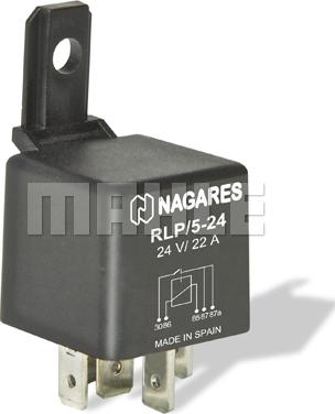 MAHLE MR 69 - Реле, робочий струм autozip.com.ua