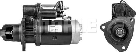 MAHLE MS 462 - Стартер autozip.com.ua