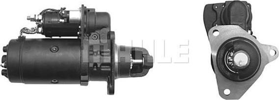 MAHLE MS 558 - Стартер autozip.com.ua