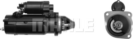 MAHLE MS 166 - Стартер autozip.com.ua