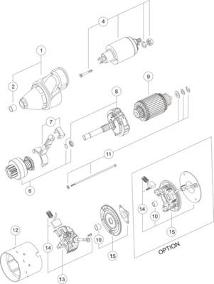 MAHLE MS 86 OF - Стартер autozip.com.ua