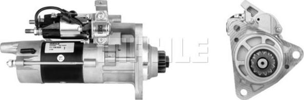 MAHLE MS 783 - Стартер autozip.com.ua