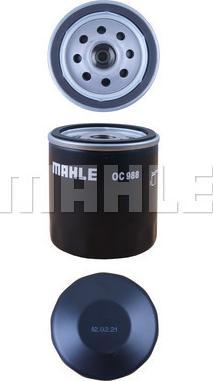 MAHLE OC 988 - Масляний фільтр autozip.com.ua