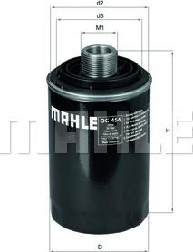 MAHLE OC 456 - Масляний фільтр autozip.com.ua