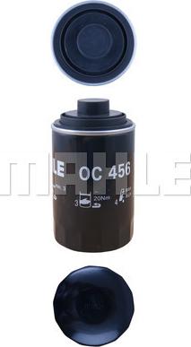 MAHLE OC 456 - Масляний фільтр autozip.com.ua