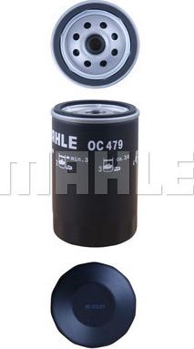 MAHLE OC 479 - Масляний фільтр autozip.com.ua