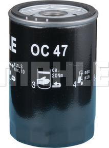 MAHLE OC 47 OF - Масляний фільтр autozip.com.ua